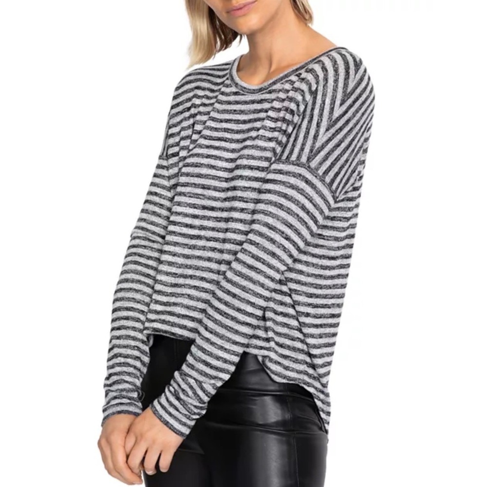 Rag & Bone Striped Shirt Top Women Small Minimalist Core Casual Clean Gil